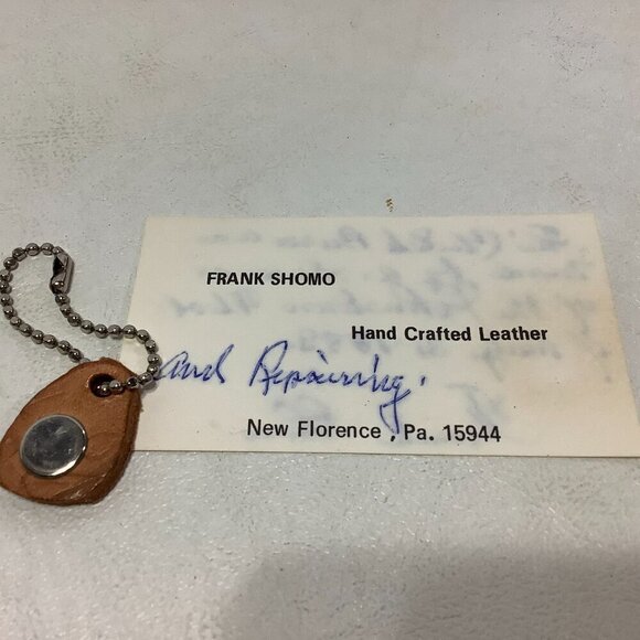 Vintage Handmade Hand Tooled Brown Leather Wallet 7 1/2" x 3 1/2" - Picture 9 of 10